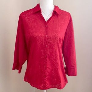 A Croft & Barrow 3/4 Sleeve Blouse